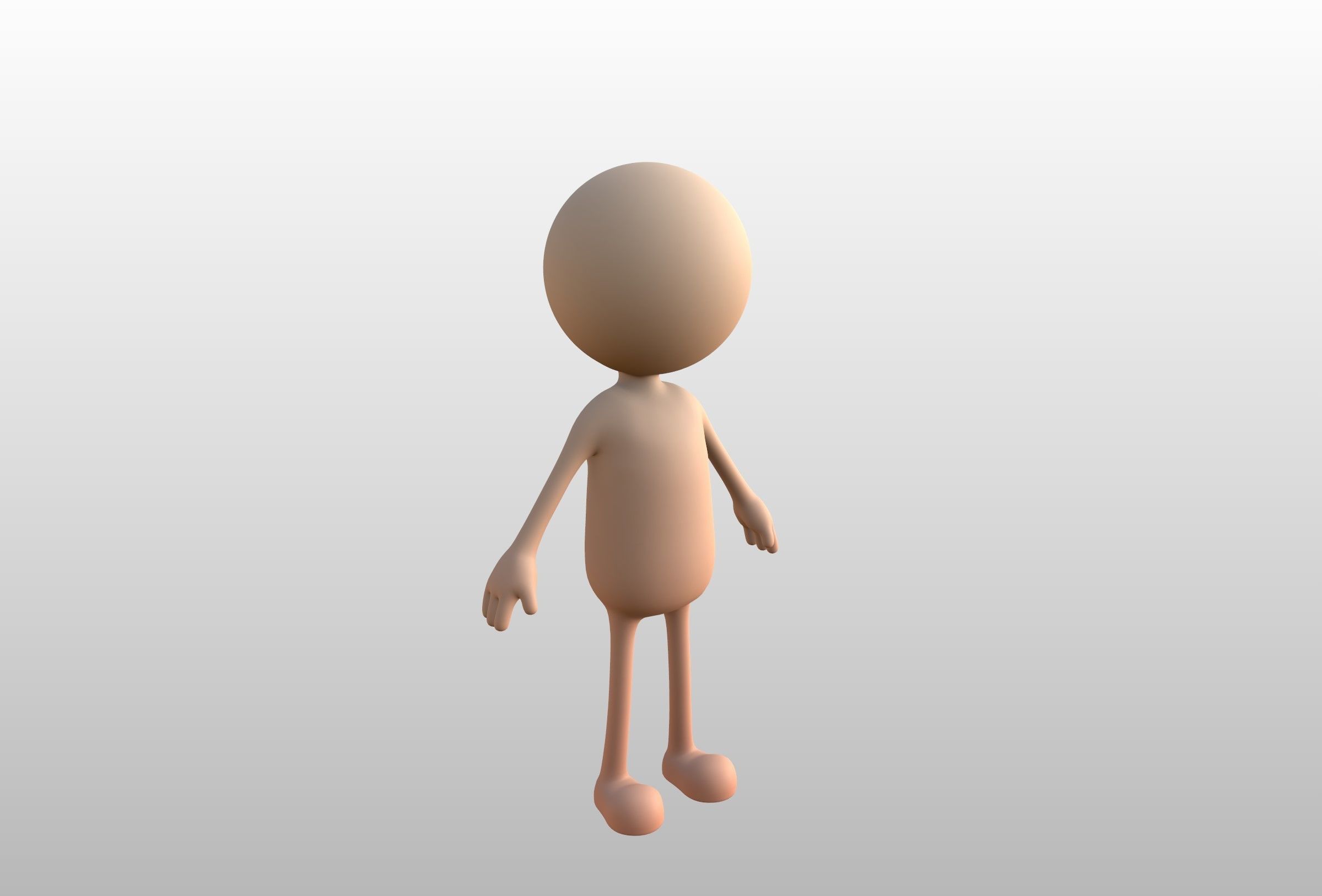 Stickman 3D model_15