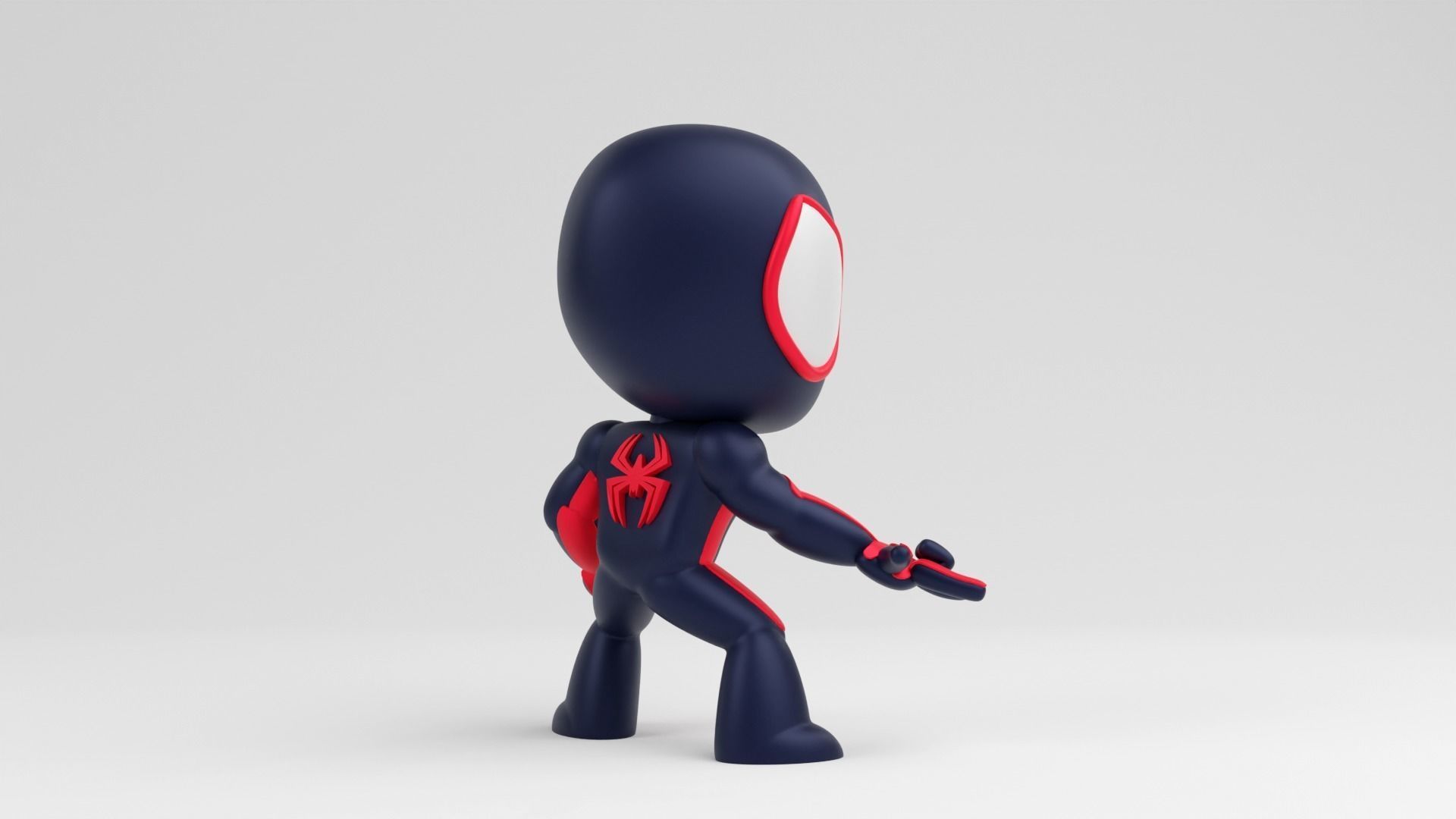 Marvel SpiderMan Miles Morales 3D print model_10