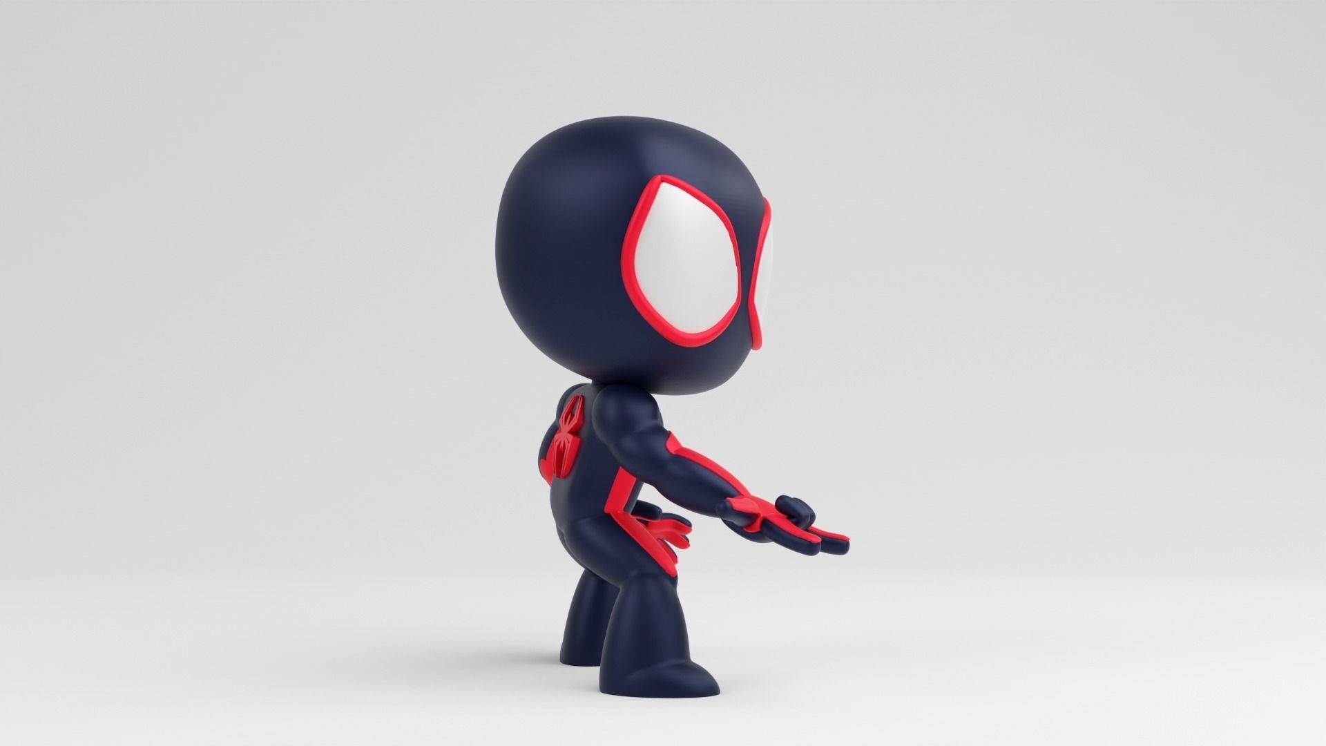 Marvel SpiderMan Miles Morales 3D print model_9