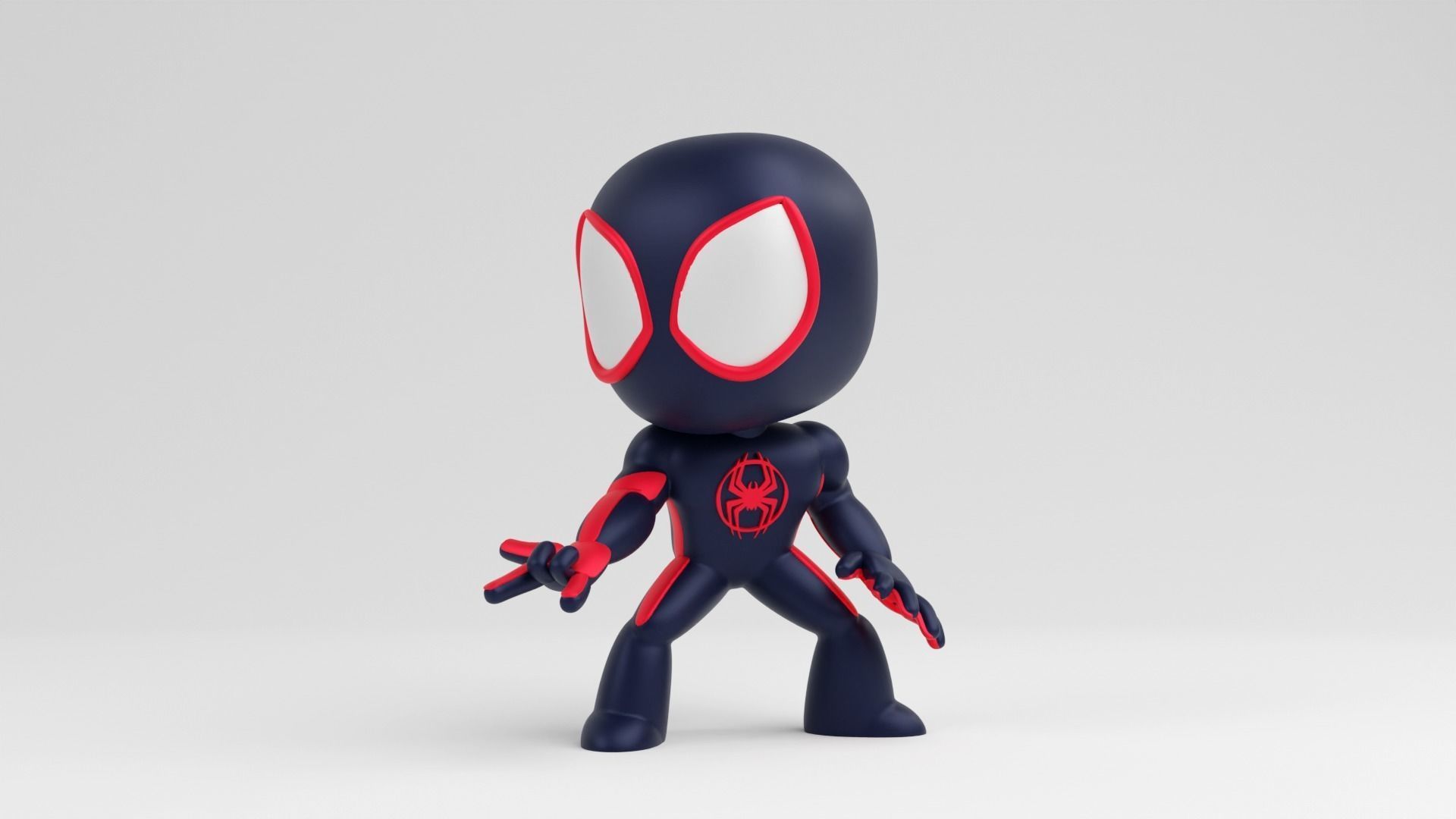 Marvel SpiderMan Miles Morales 3D print model_4