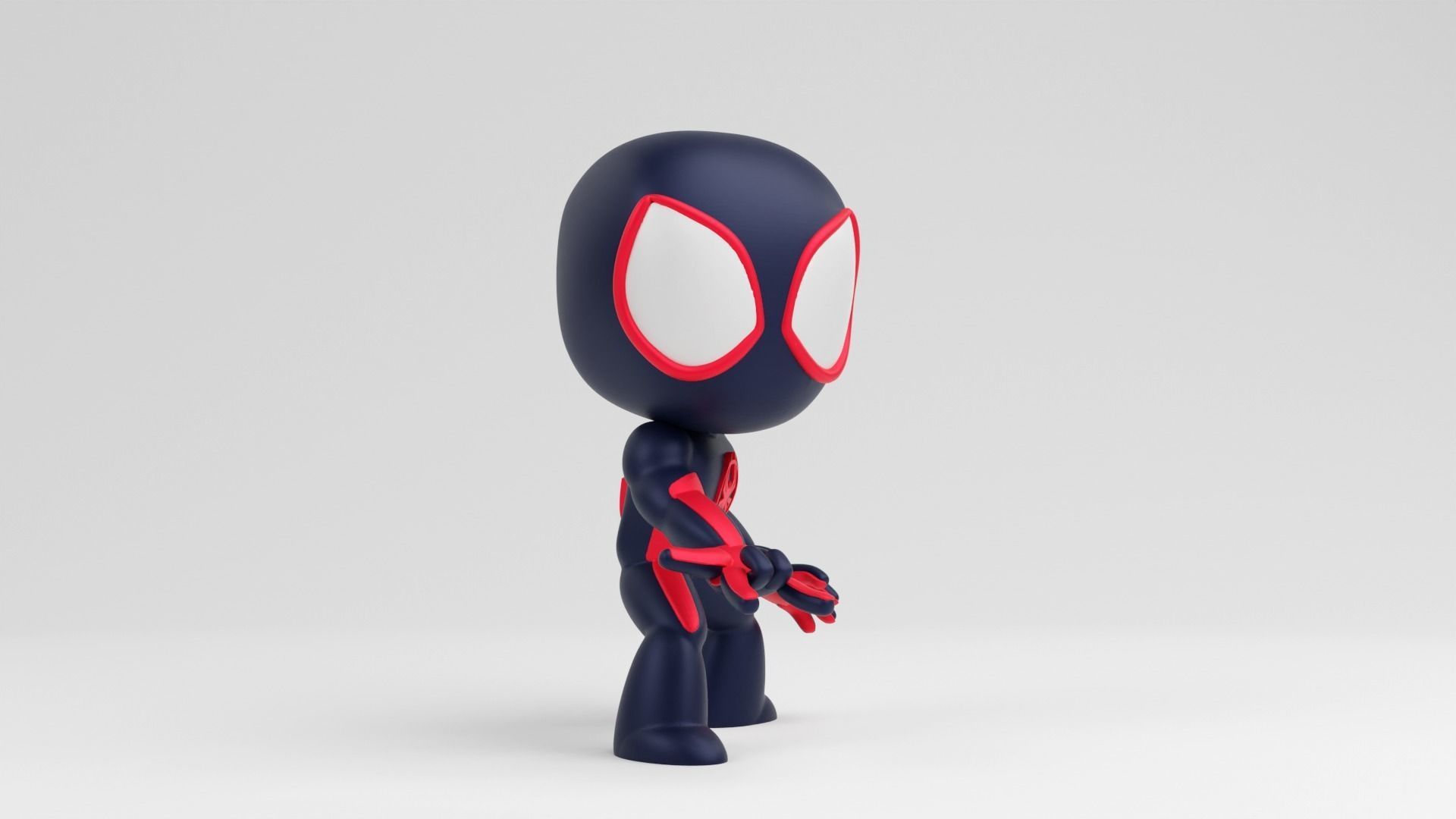 Marvel SpiderMan Miles Morales 3D print model_1