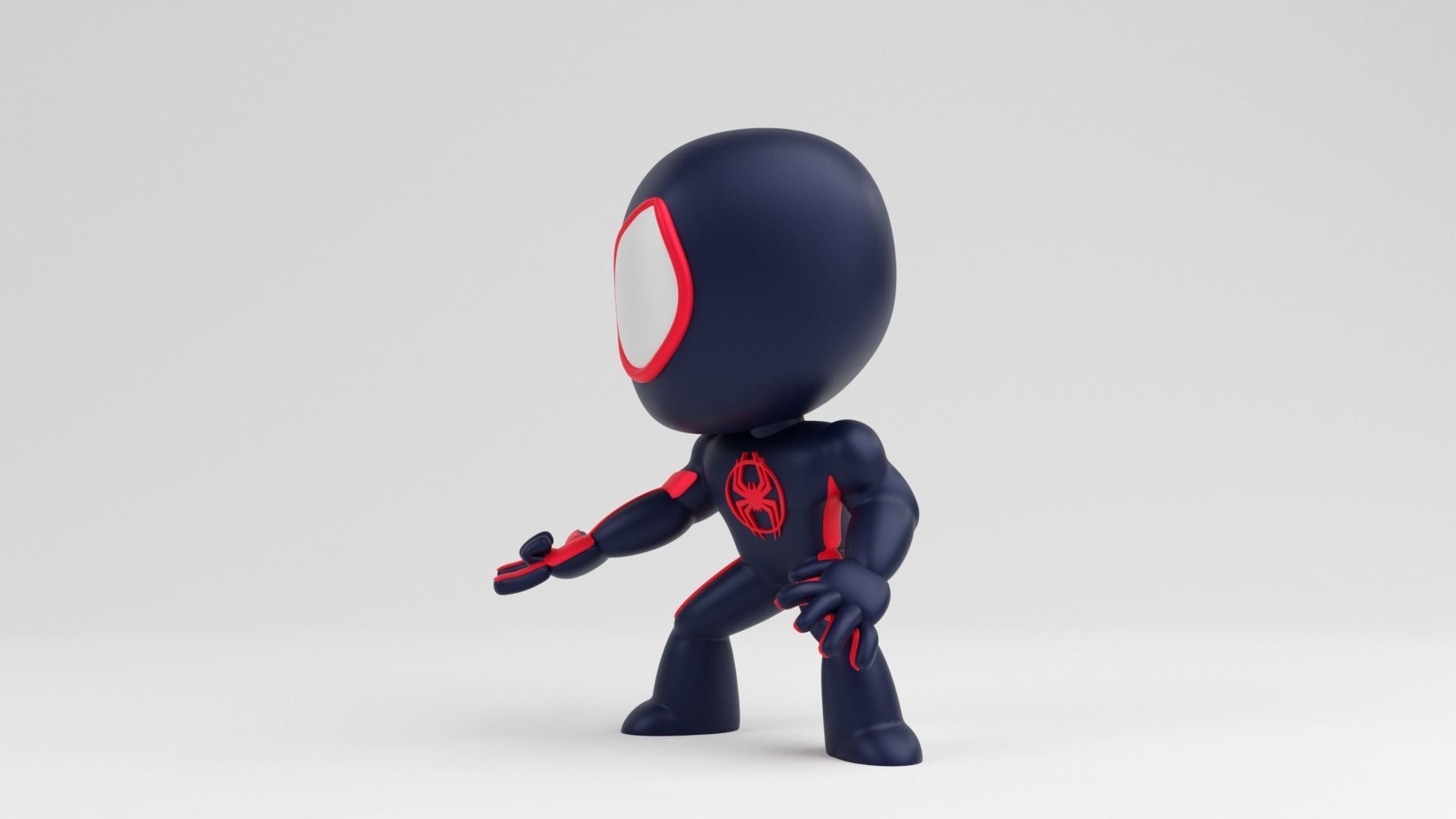 Marvel SpiderMan Miles Morales 3D print model_2
