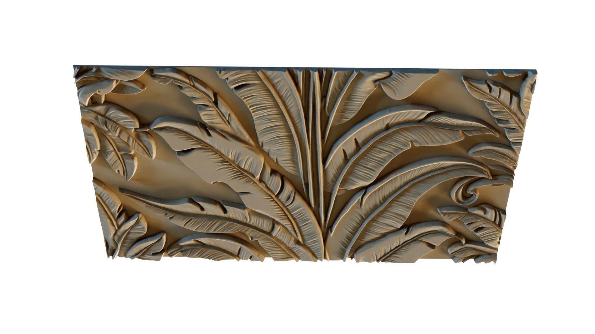 mural decor set wall panel 11 3D model_2