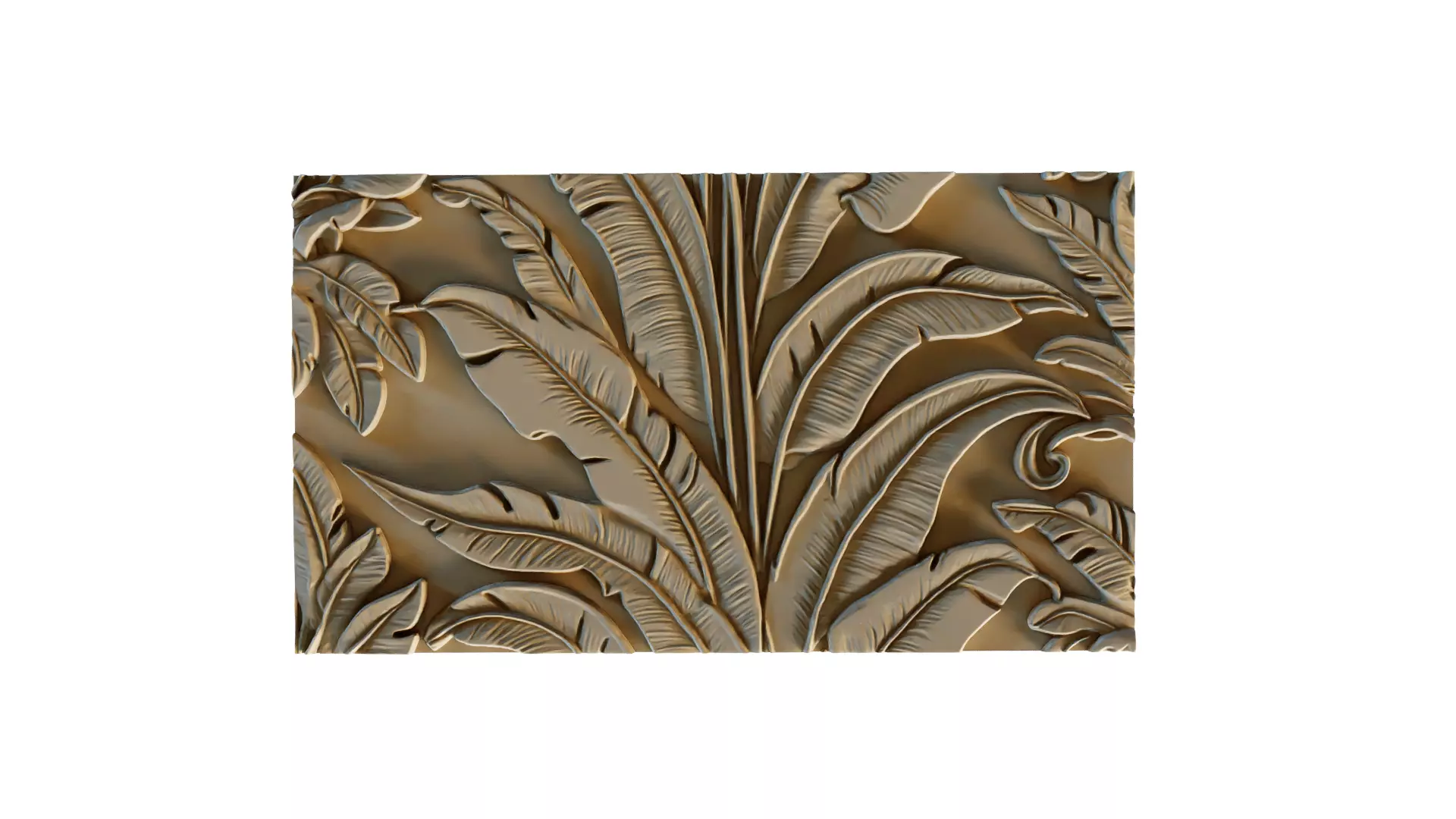 mural decor set wall panel 11 3D model_0