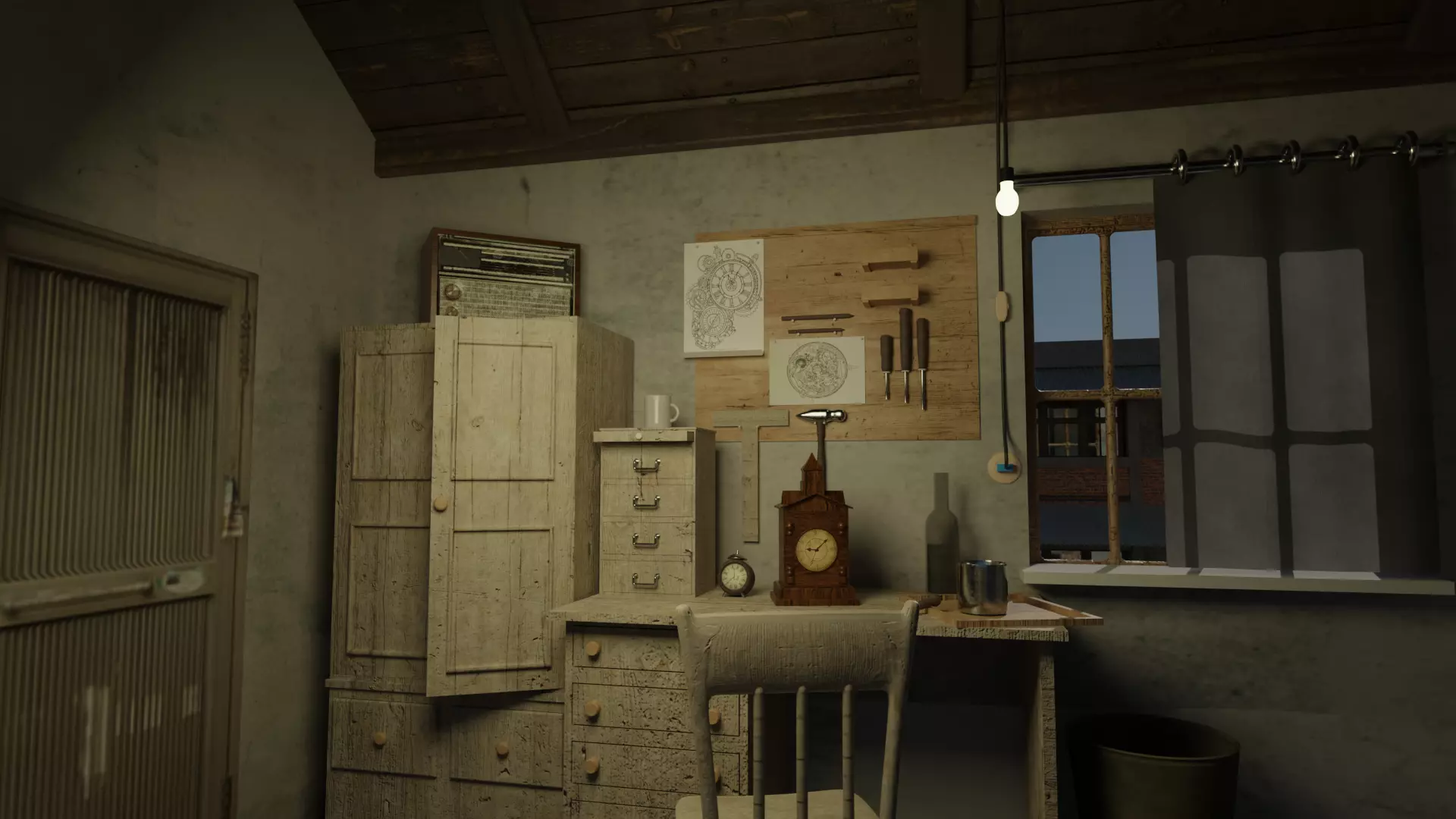 watchmaker room 3D model_0