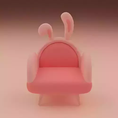 Stylized Bunny chair