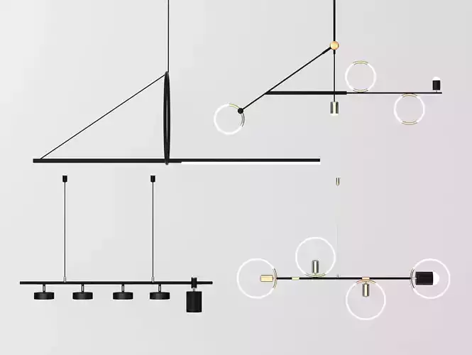 chandelier Modern combination