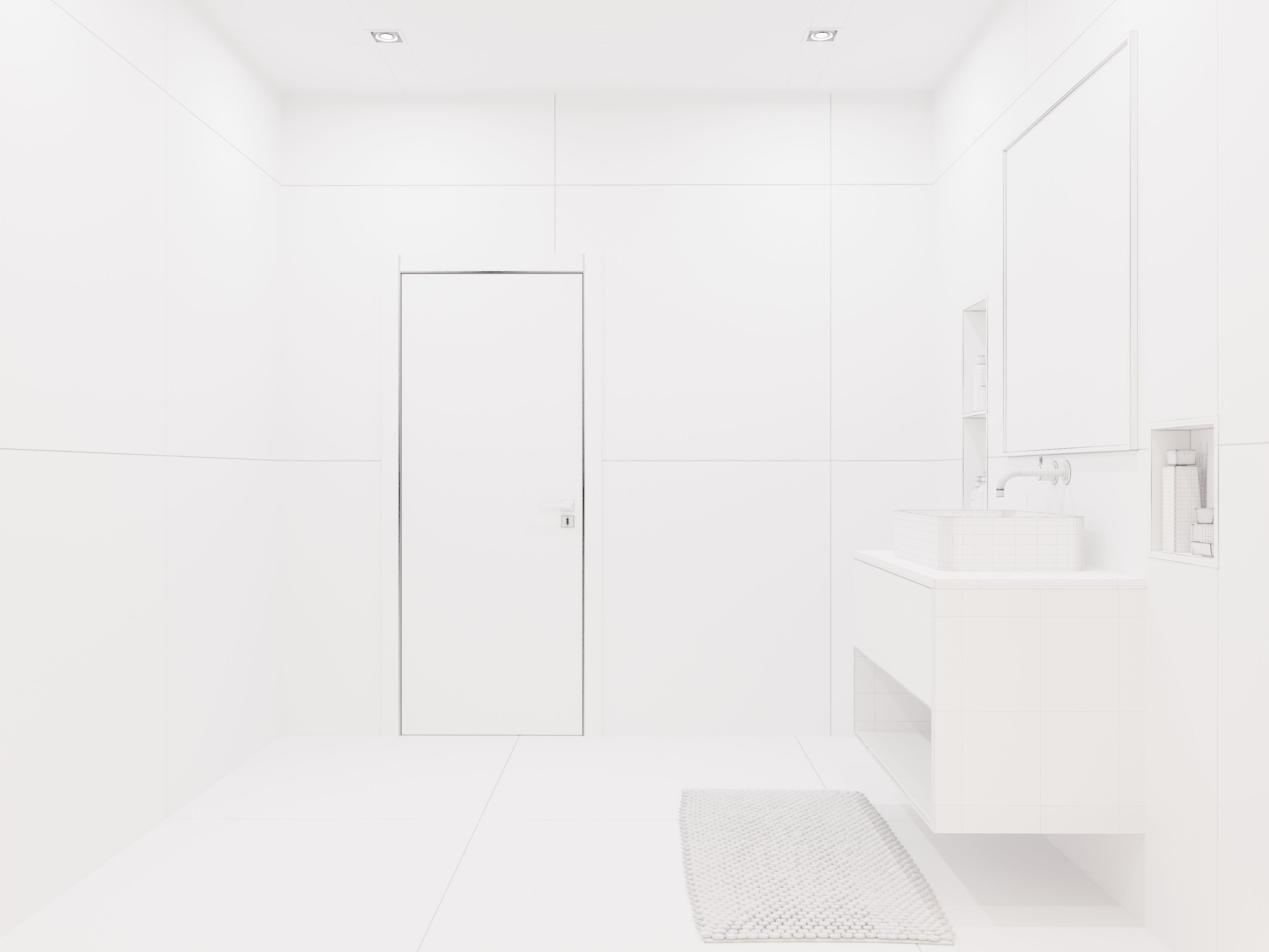 Realistic 3d model of Bathroom Interior 3D model_9