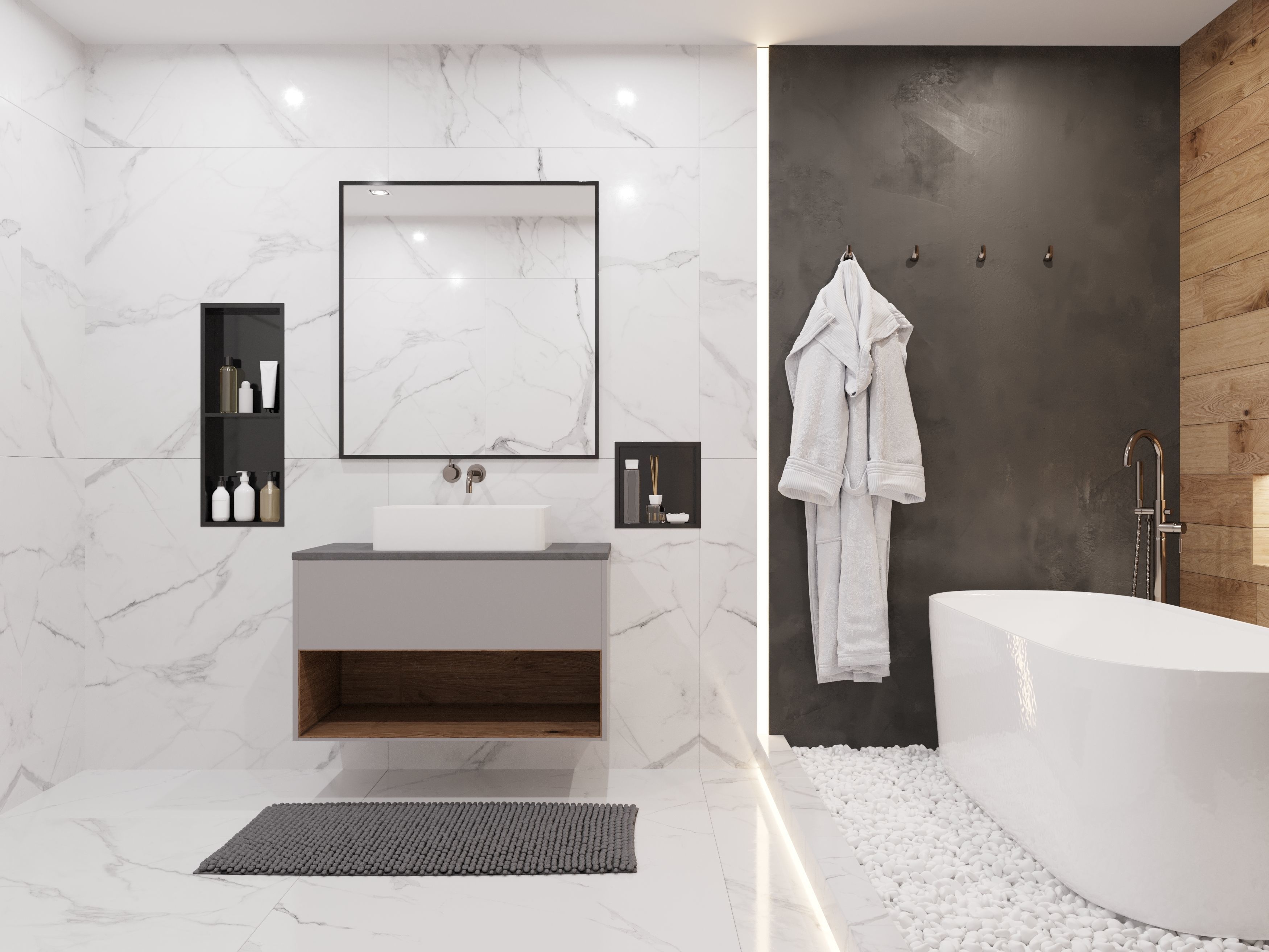 Realistic 3d model of Bathroom Interior 3D model_6