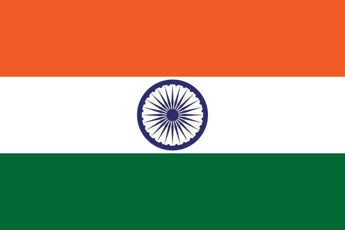Indian Flag Free low-poly 3D model_4