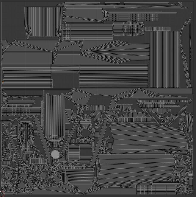 game ready colt 1911 Low-poly 3D model_5