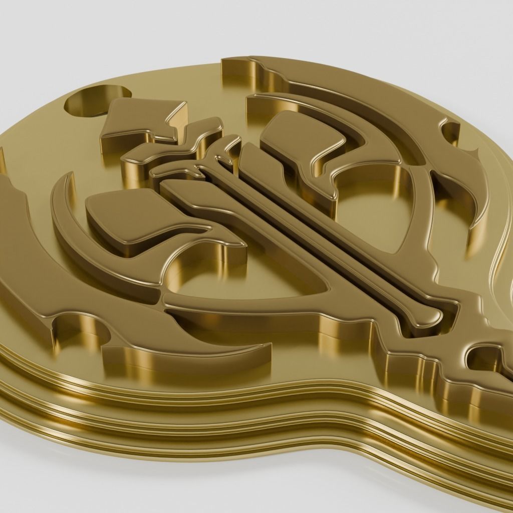Pendant 3D printable model 3D print model_9