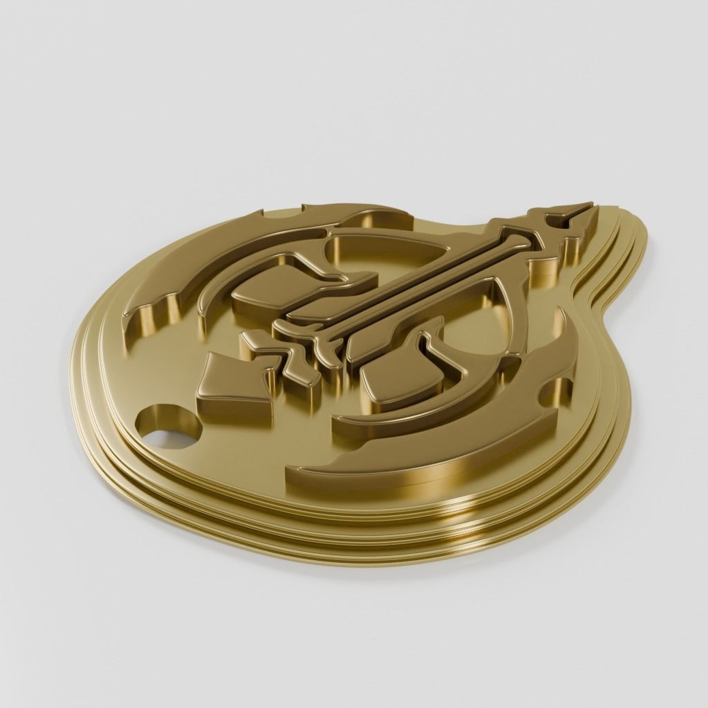 Pendant 3D printable model 3D print model_4