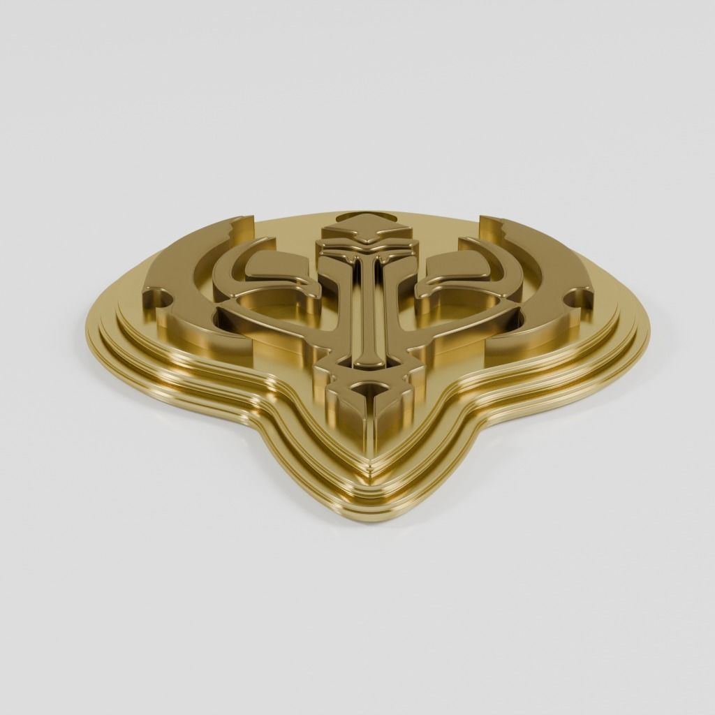 Pendant 3D printable model 3D print model_3
