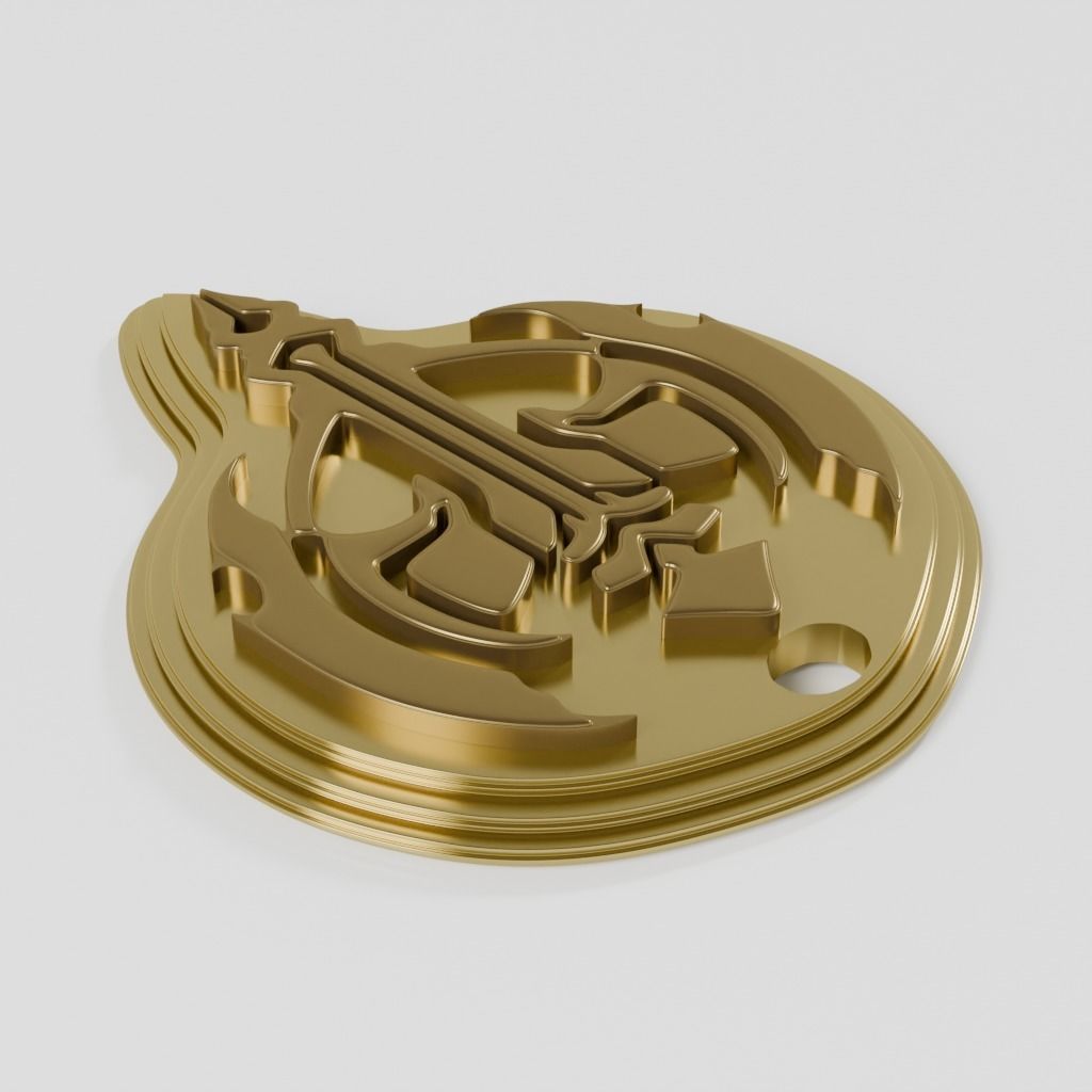 Pendant 3D printable model 3D print model_5