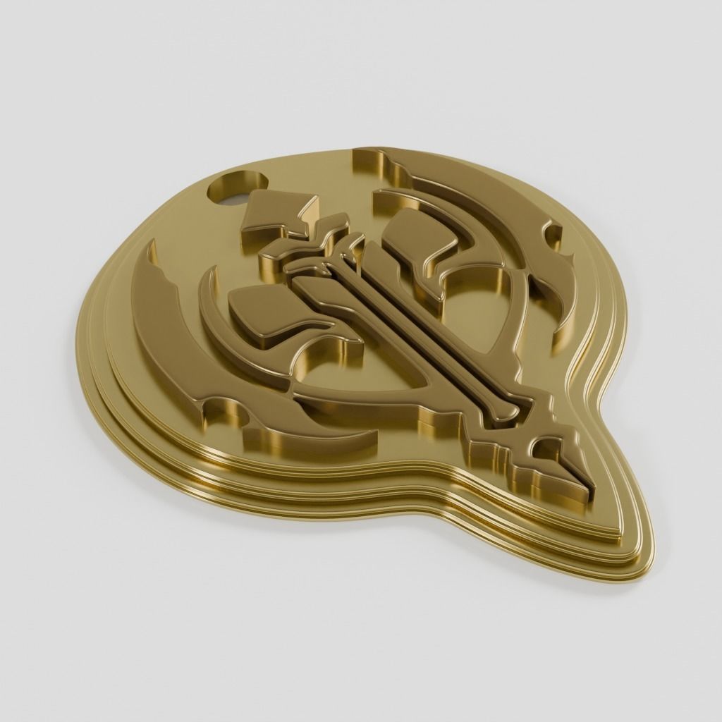 Pendant 3D printable model 3D print model_1