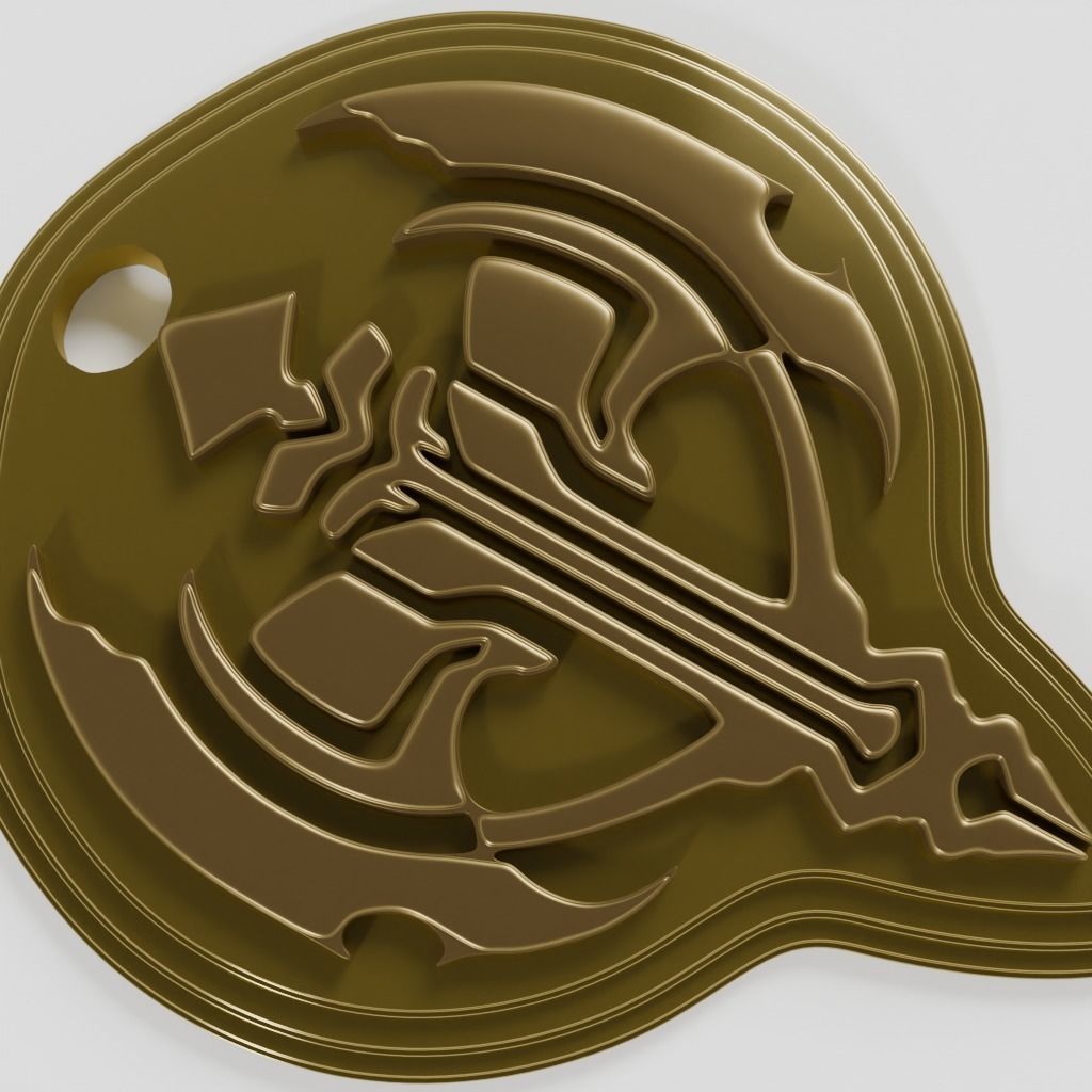 Pendant 3D printable model 3D print model_10