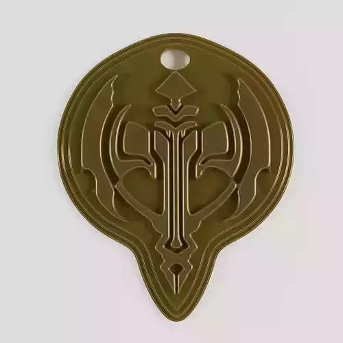 Pendant 3D printable model
