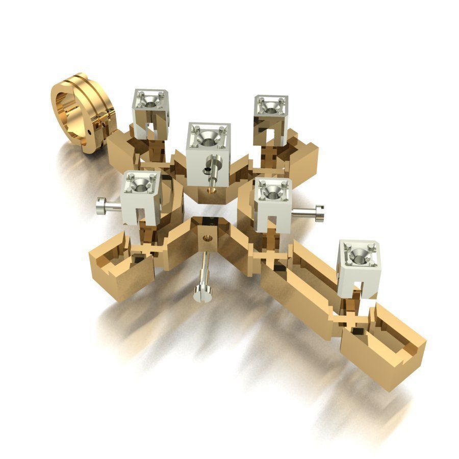 CROSS 3D print model_3