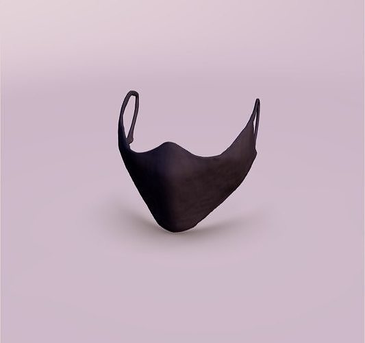 Covid Mask 3D model