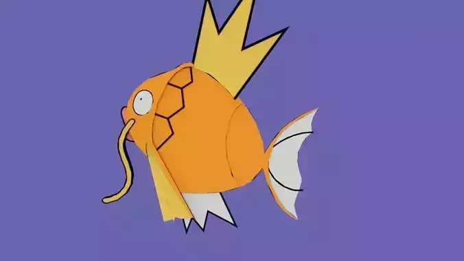 A relief pokemon goldfish King