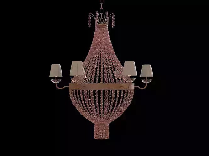 Semi-Precious Stone Chandelier
