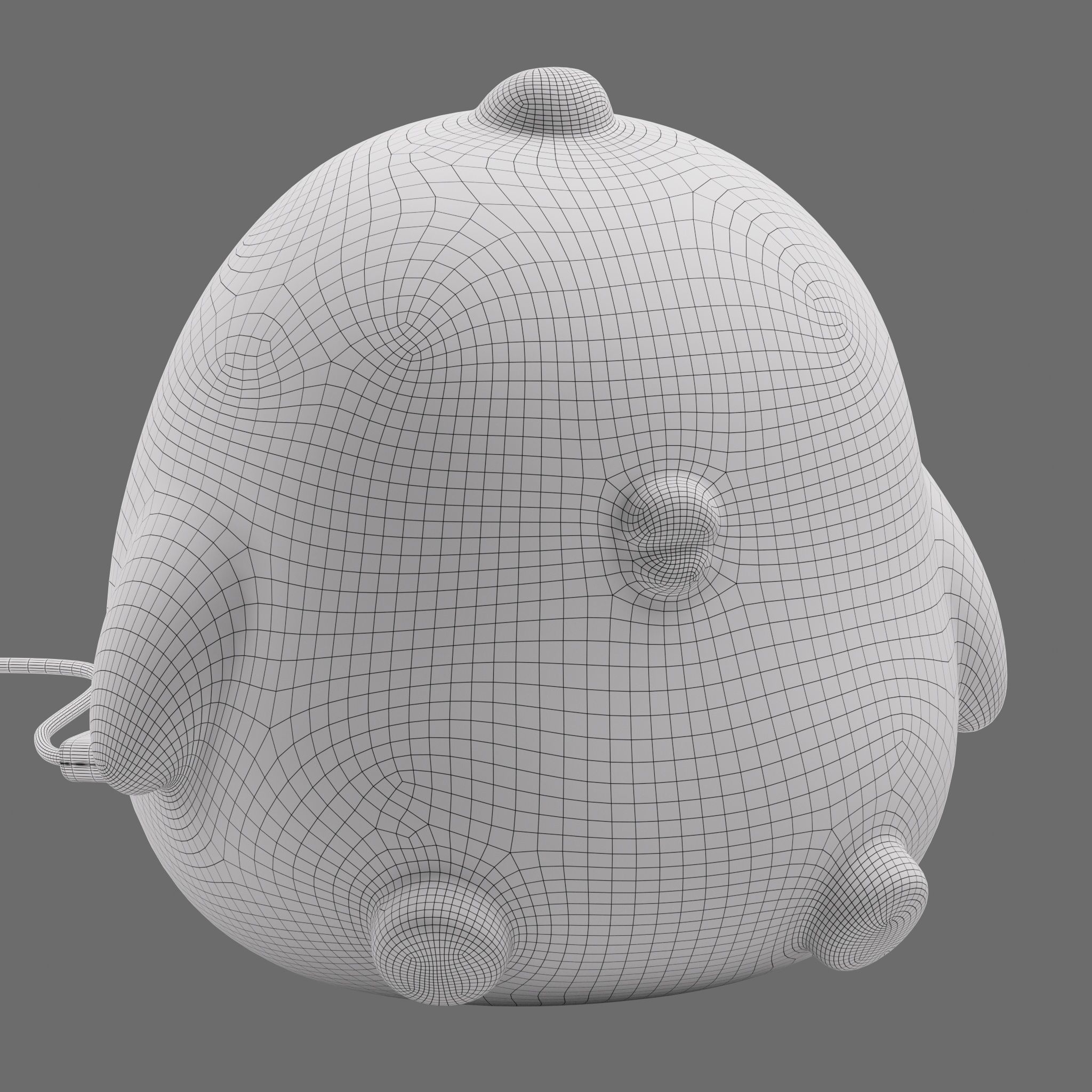 Piu Piu Chick Table Lamp 3D model_1