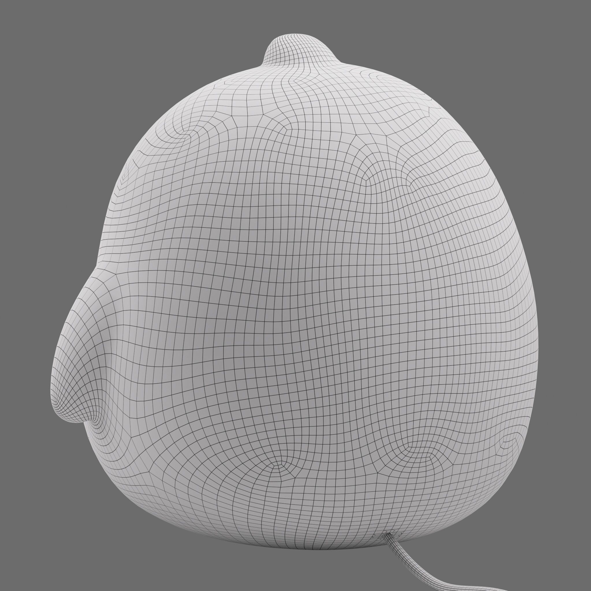 Piu Piu Chick Table Lamp 3D model_5