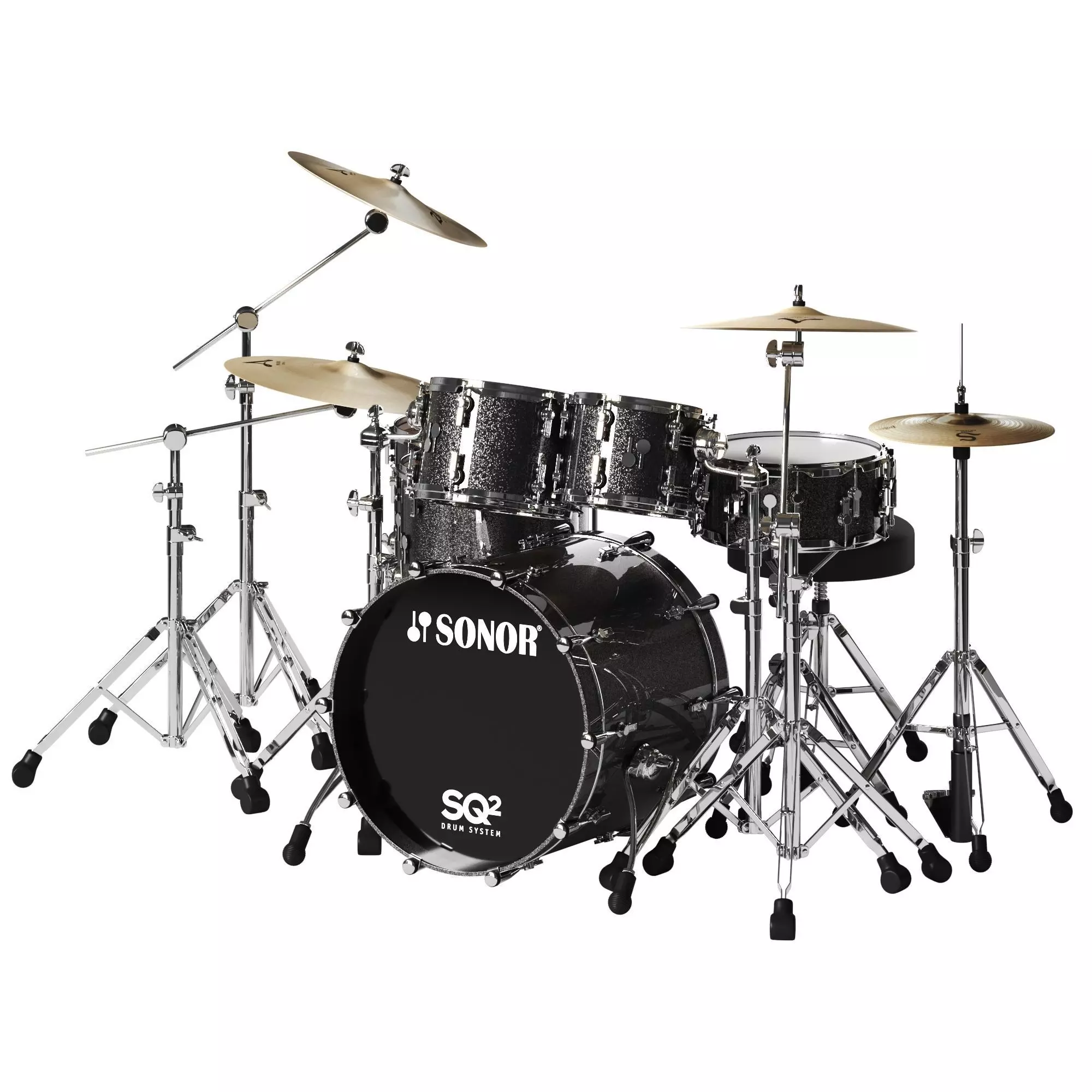 Drum set Sonor 3D model_0