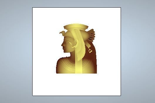 Cleopatra queen - last pharaoh of Egypt 3D print model_14