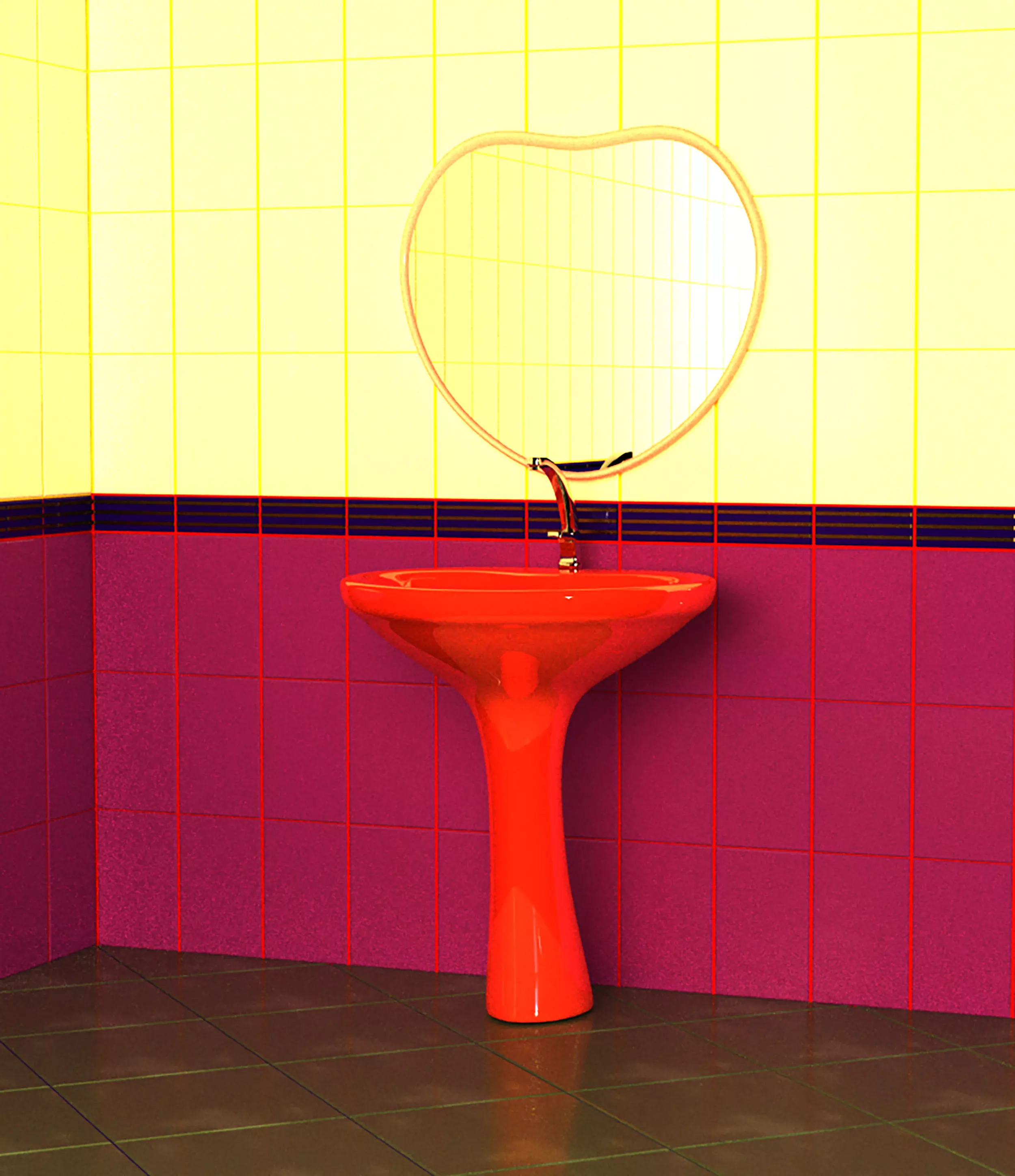 Bathroom washbasin  3D model_0