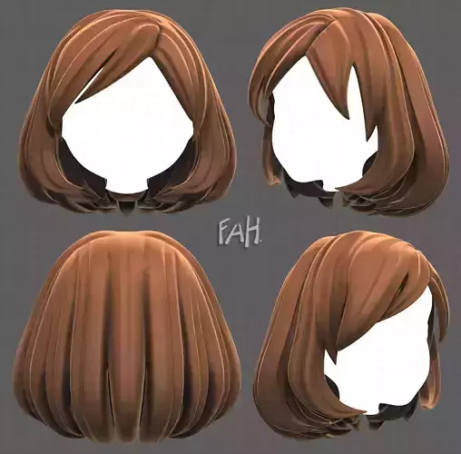 Base Hair for girl V61