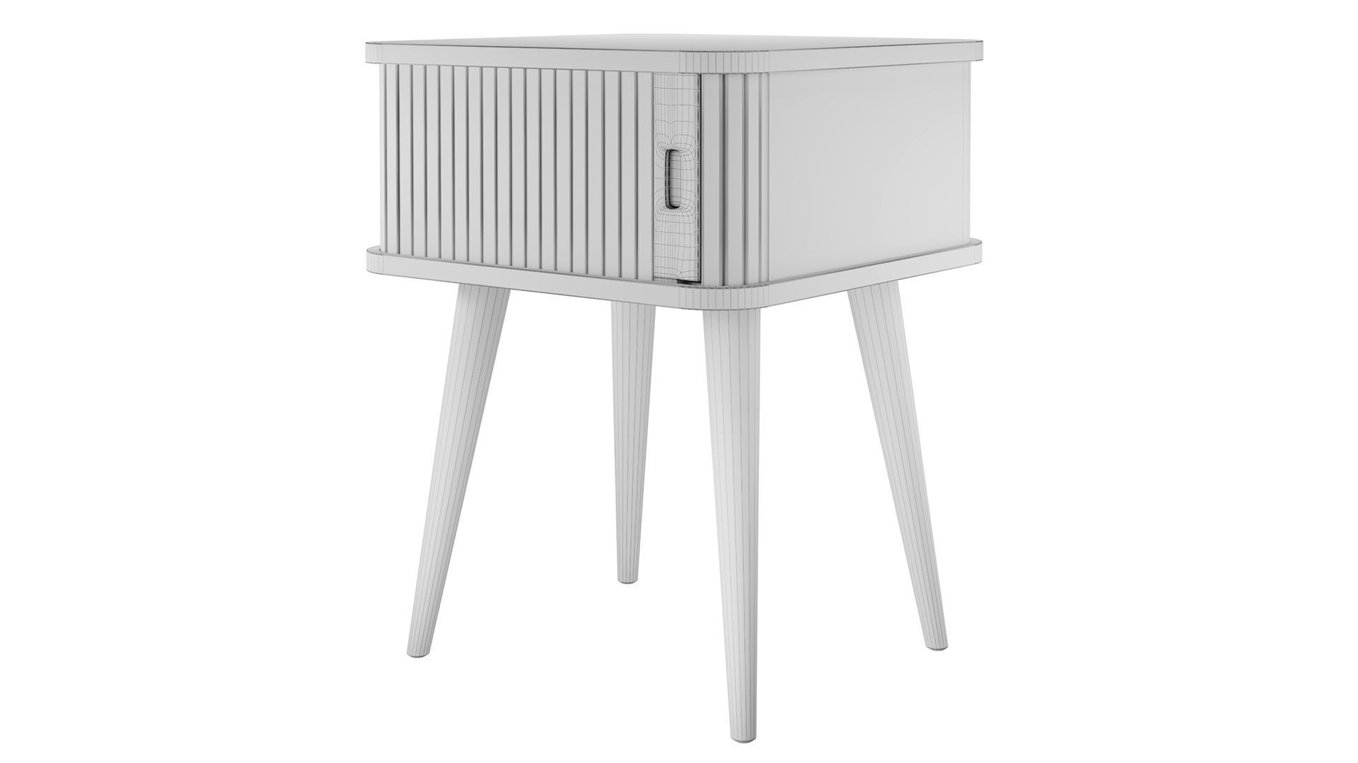 Barbier side table by Zuiver 3D model_2