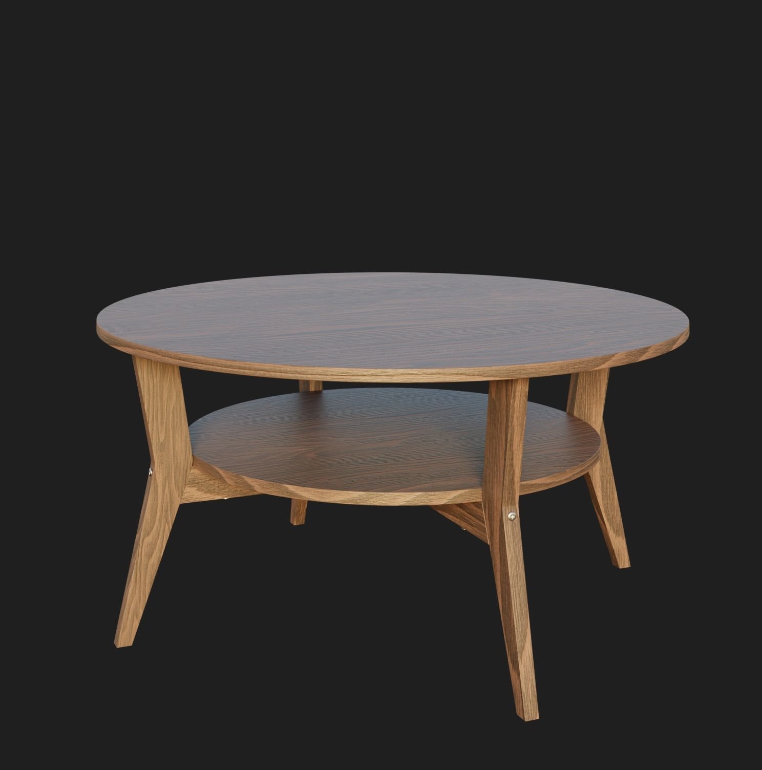Ikea coffe table 3D model_2
