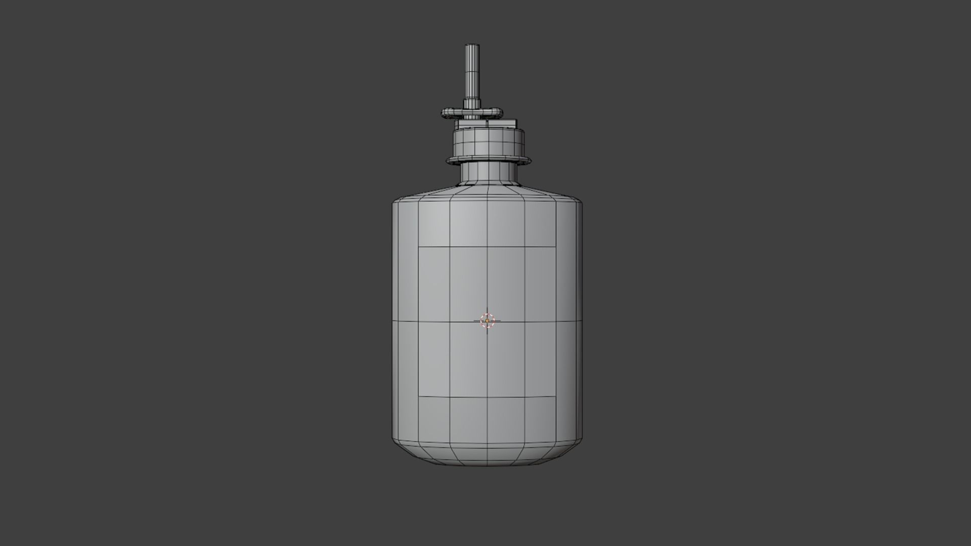 Normal Saline Low-poly 3D model_1