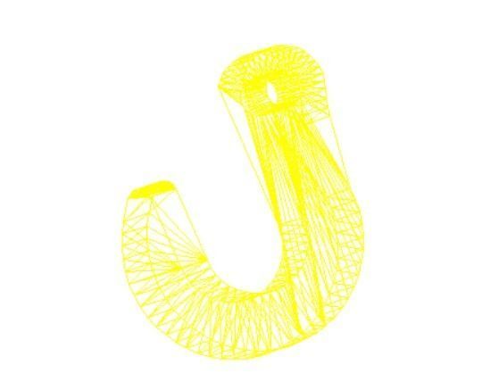 foundry hook 3D print model_1