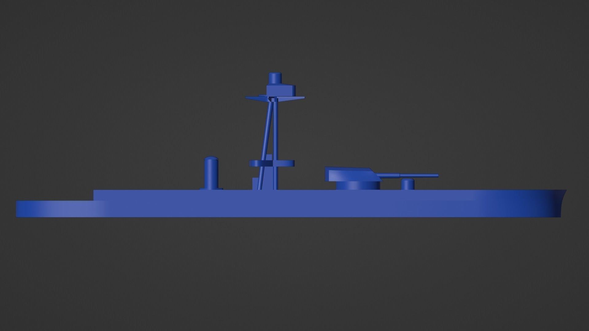 Roberts Monitor simple 3D print model_4