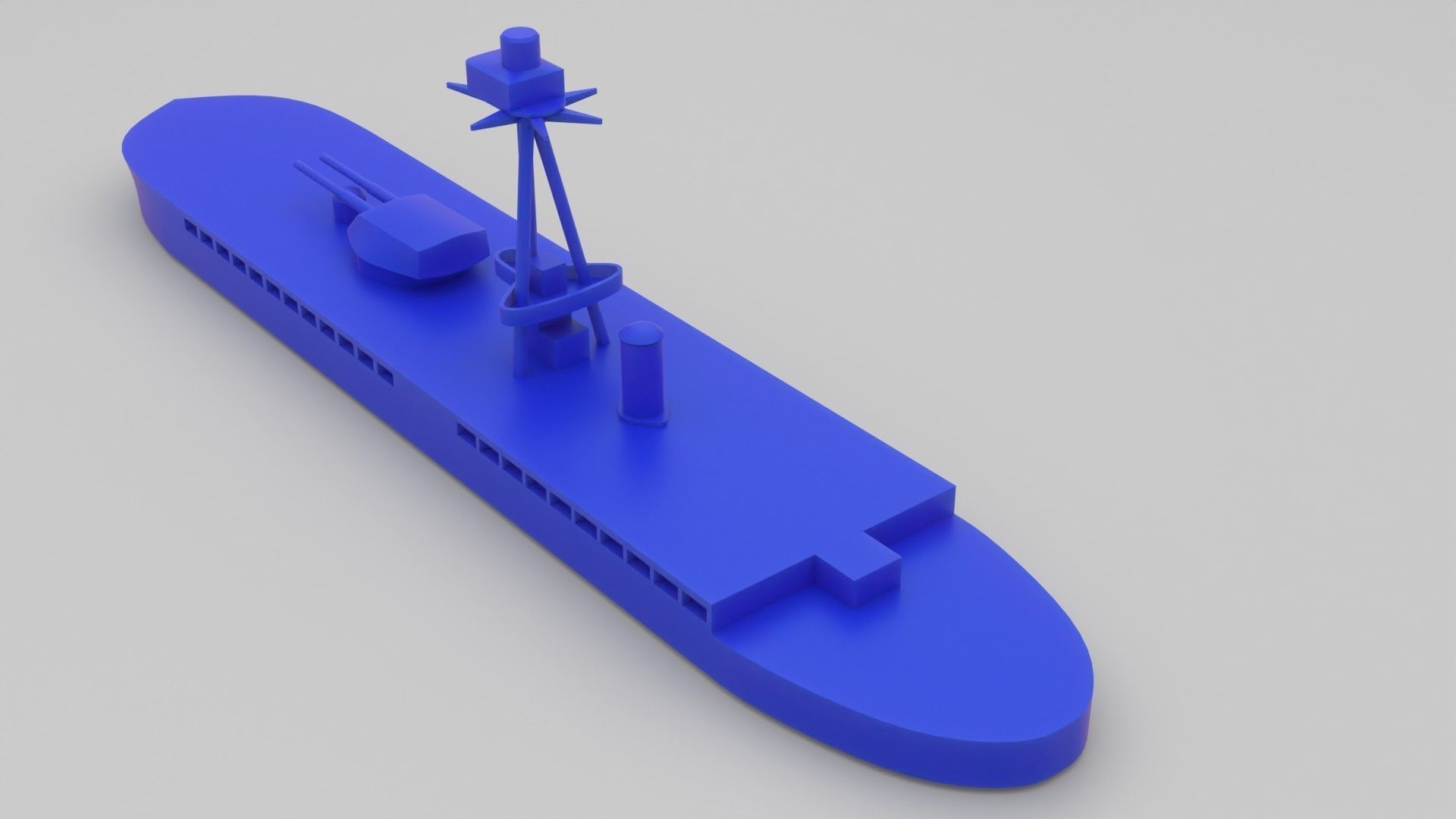 Roberts Monitor simple 3D print model_2