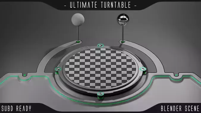 Turntable - Asset Lookdev  3D model