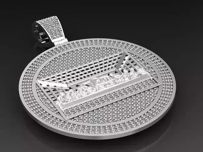 Last Supper pendant
