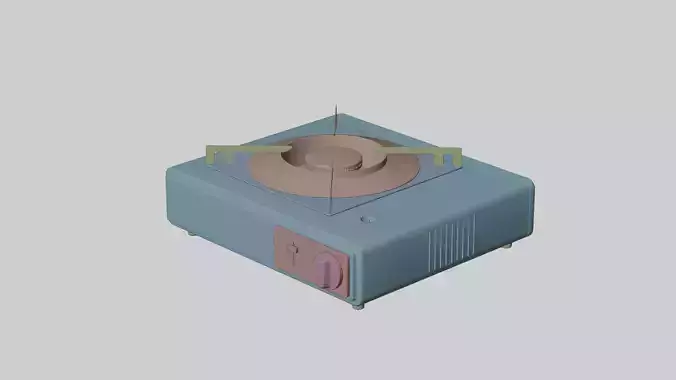 Gas Stove 3D Model