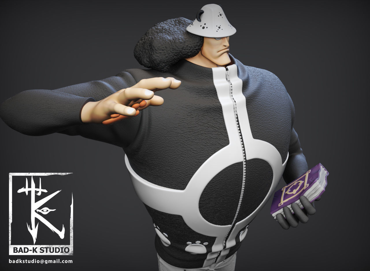 BARTHOLOMEW KUMA ONE PIECE 3D PRINTING MODEL 3D print model_10