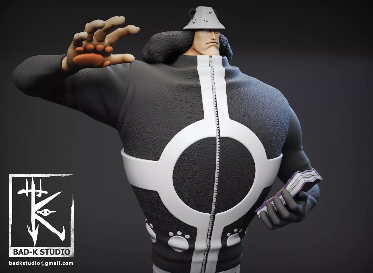 BARTHOLOMEW KUMA ONE PIECE 3D PRINTING MODEL 3D print model_0