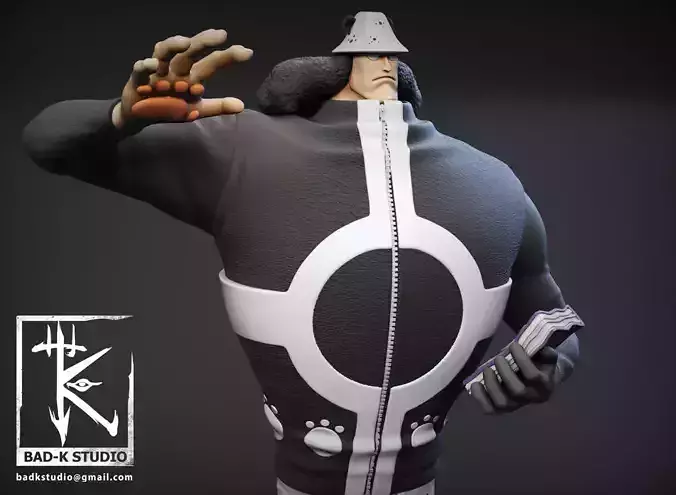 BARTHOLOMEW KUMA ONE PIECE 3D PRINTING MODEL 3D print model