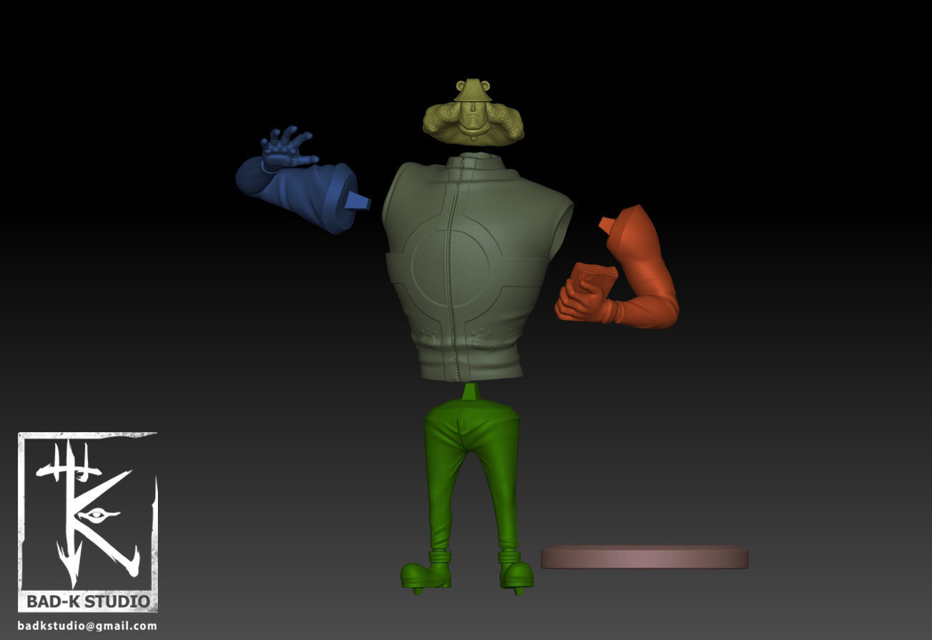 BARTHOLOMEW KUMA ONE PIECE 3D PRINTING MODEL 3D print model_1