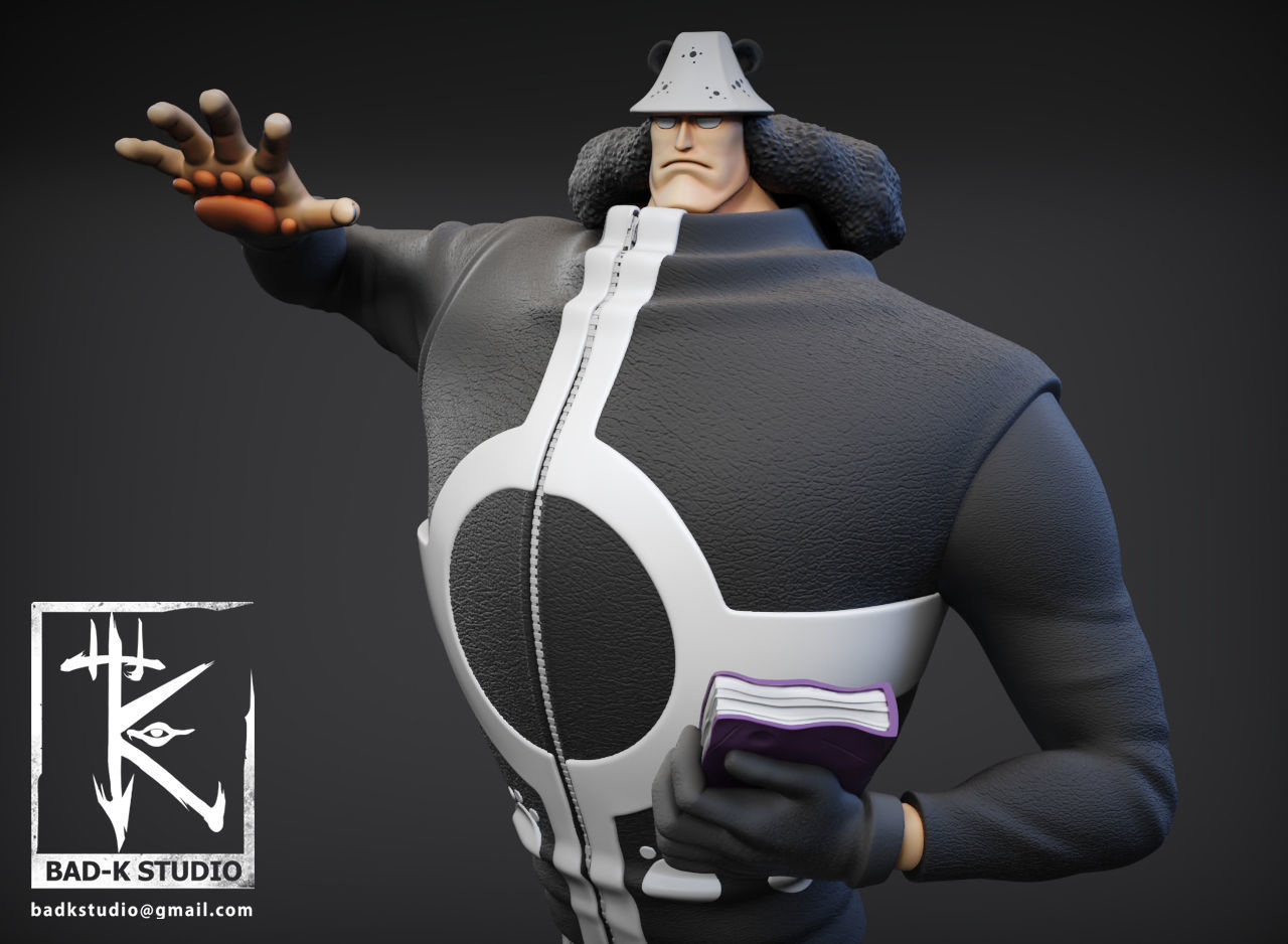 BARTHOLOMEW KUMA ONE PIECE 3D PRINTING MODEL 3D print model_9