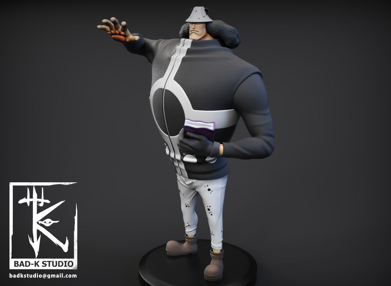 BARTHOLOMEW KUMA ONE PIECE 3D PRINTING MODEL 3D print model_5