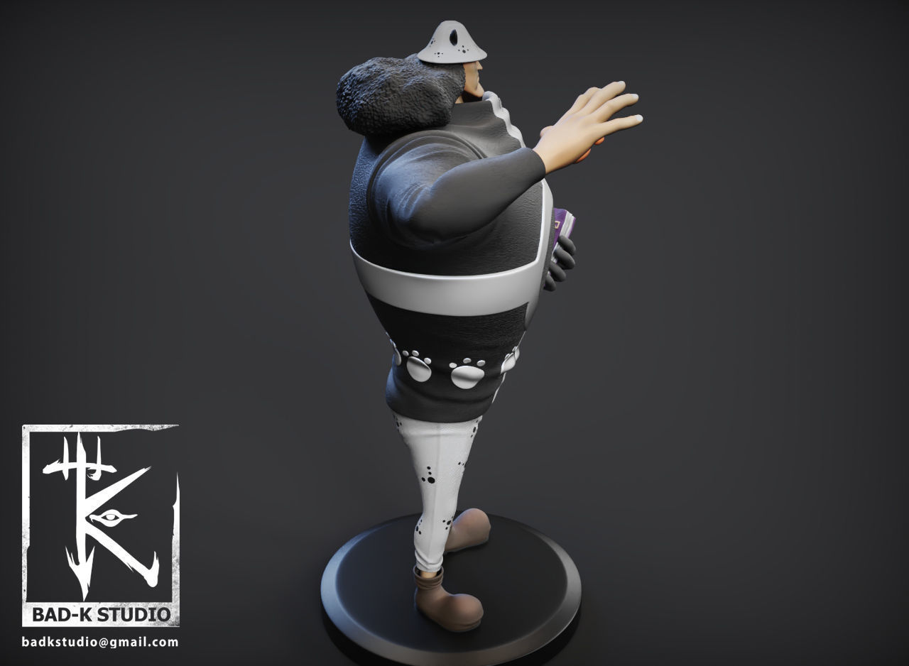 BARTHOLOMEW KUMA ONE PIECE 3D PRINTING MODEL 3D print model_7