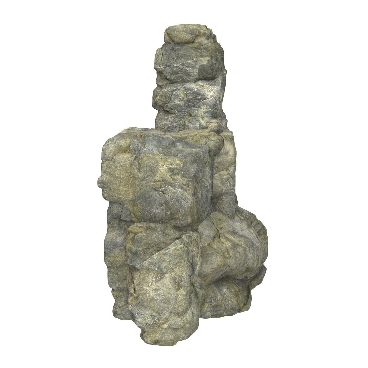 Stone Rock 03 3D model_2
