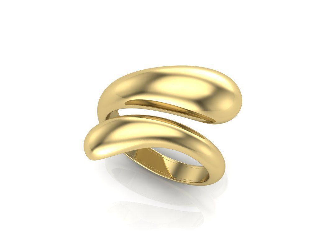 beautiful ring 3D print model_3